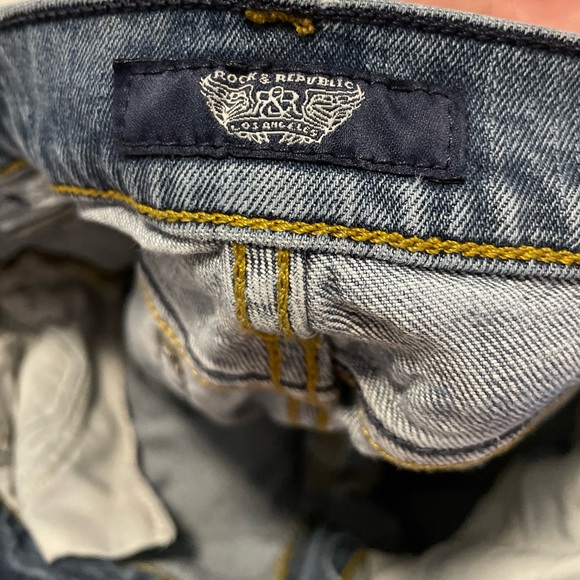 Rock & Republic Bootcut Medium Wash Denim Jeans Waist 27” - Picture 6 of 6